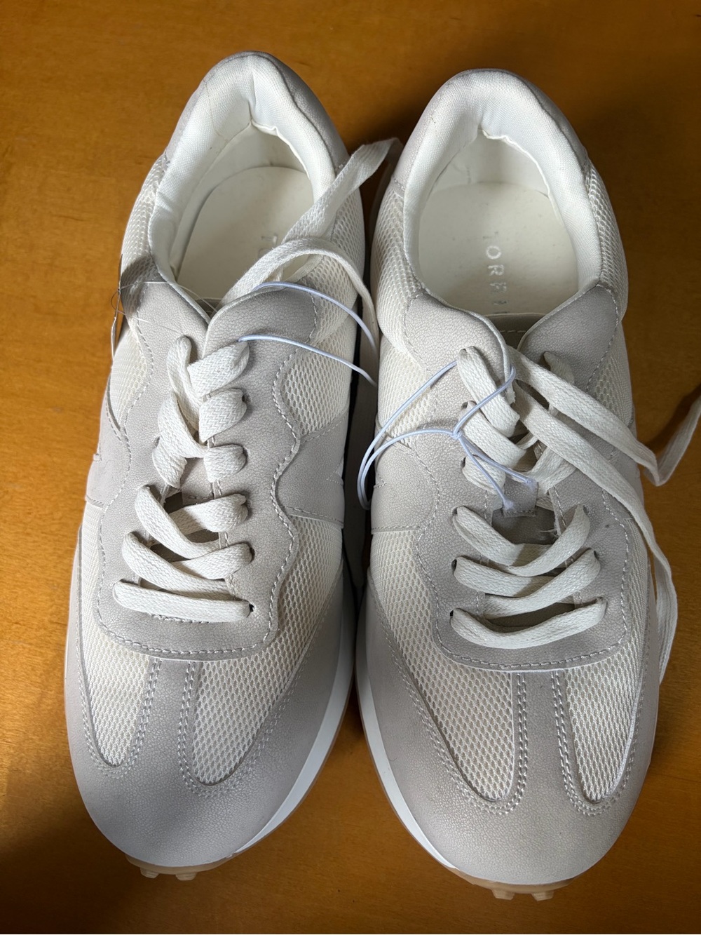 Torrid Women’s Casual White Sneakers - Lightweight Lace-Up Comfort